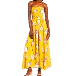 Socialite Women’s Size XS Dress! Maxi. Halter Top. Summer! Flowers! Like…